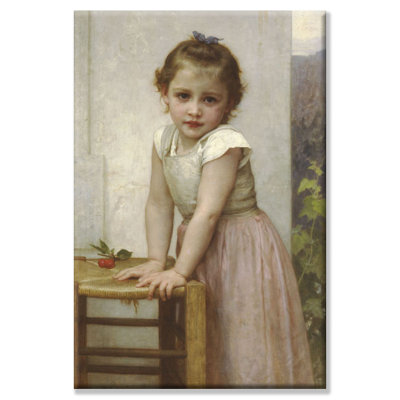 "yvonne" par william-adolphe bouguereau, reproduction d’art sur toile tendue