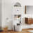 Arched Over The Toilet Storage With Fluted Doors, Small Bathroom Cabinet With Adjustable Shelf-1086076998