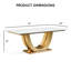 Table de salle à manger Demby-2077517299