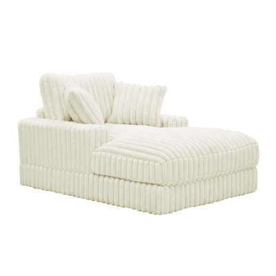 Corduroy Lounge Chaise by Mercer41
