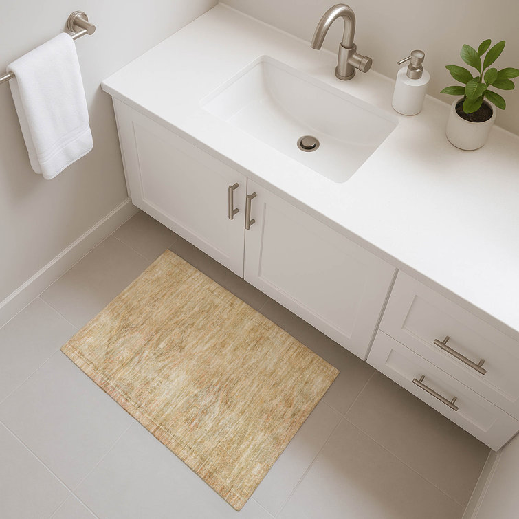 Premium Machine Washable Marasco AMF1631 Global Rug