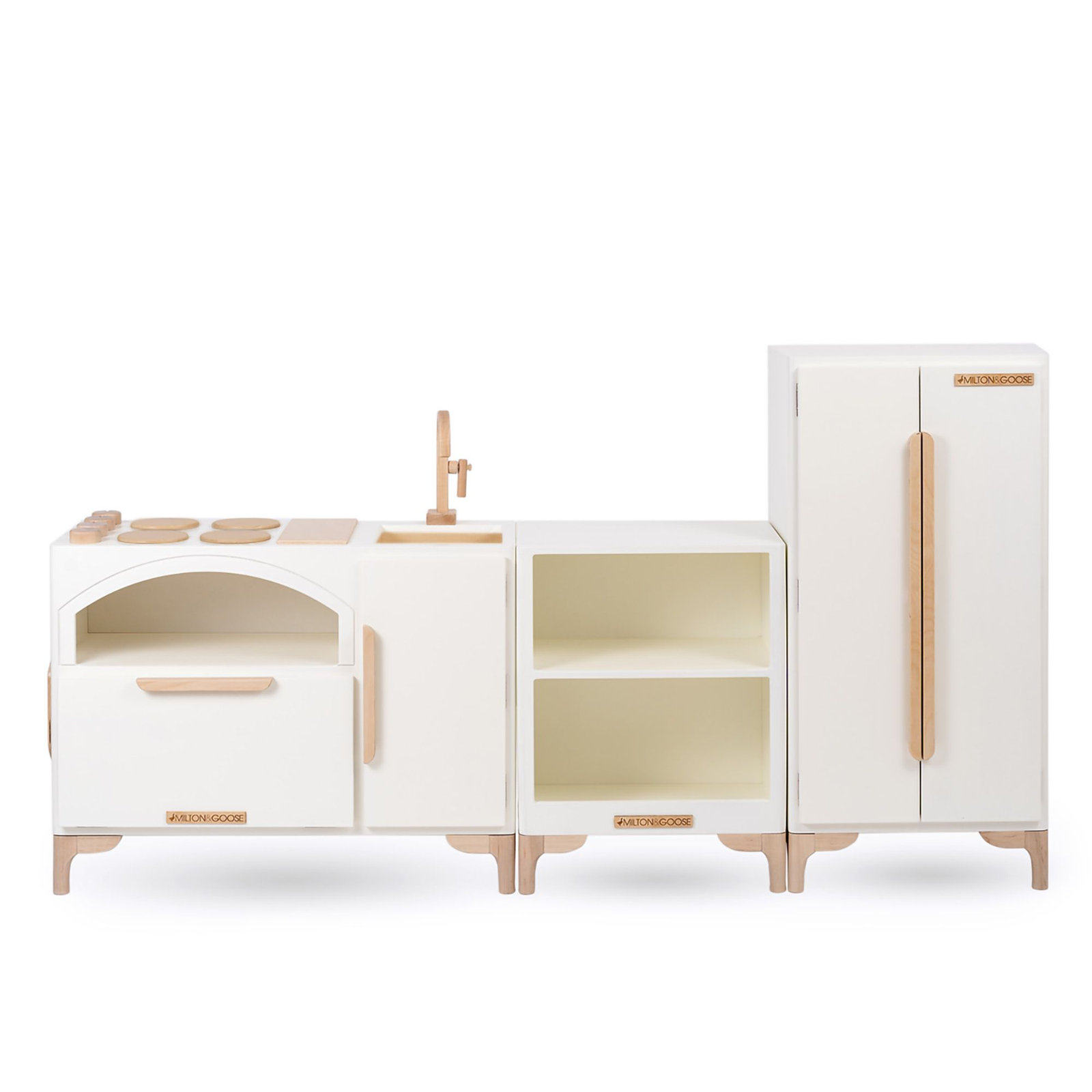 Luca Wooden Play Appliance Set, White