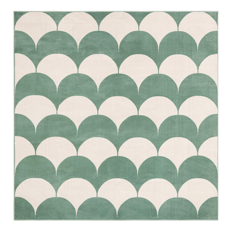 Unique Loom Arches Whimsy Kids Rug, Square 7'10"