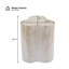 Table d'appoint Cloud Trape Faux Travertine MGO