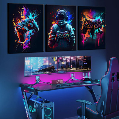 3 Piece Wrapped Canvas Print