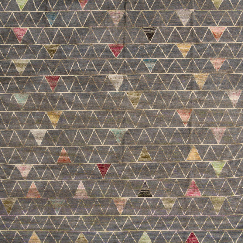 Hao Abstract Indoor Rug, Square 5'