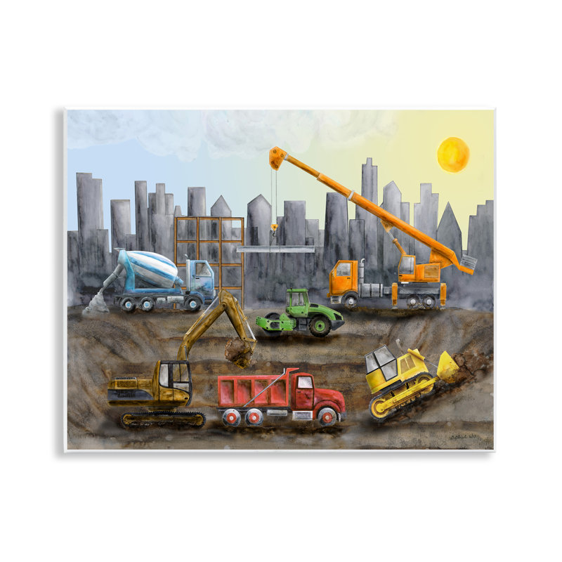  "Construction Camions" par Brett Blumenthal