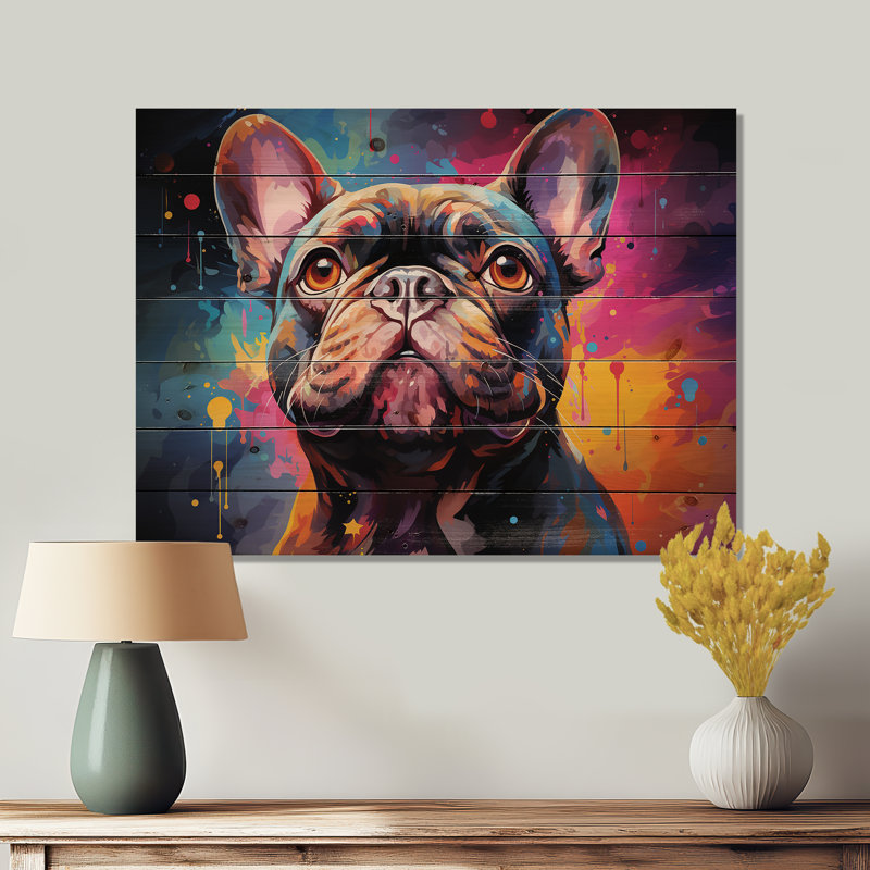 Islandais - Décoration murale animaux sur bois de pin naturel, H 24 po x l 32 po