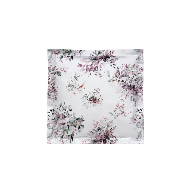 Taie décorative Verdiana, Rose / Mauve, Européen