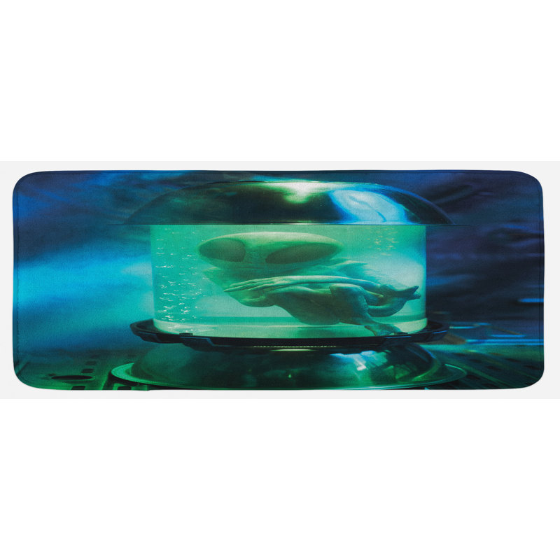 Modern & Contemporary Polyester Kitchen Mat
