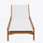 Chaise longue d'extérieur à structure en bois-392881078