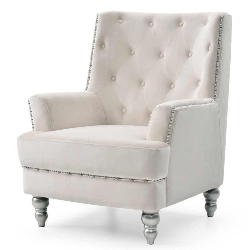 Élégant fauteuil ivoire pour espaces confortables, Ivoire ivoire