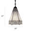 Luminaire suspendu hexagonal en verre coloré Tiffany-1045863689