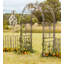 Arche de jardin en fer forgé Montebello avec portail-746232181