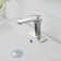 Single-Hole Single-handle Bathroom Faucet with Drain Assembly