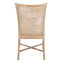 Chaise d’appoint en rotin avec coussin Alderman