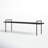 Karson Solid Wood Bench with Metal Legs