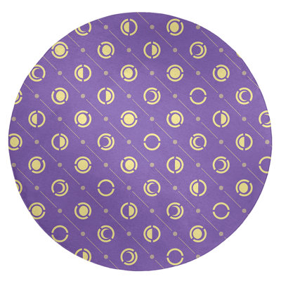 Chenille Geometric Indoor Rug