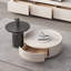 Table basse moderne en bois minimaliste