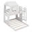 Quamaine Kids Twin Over Full Bunk Bed-880972512