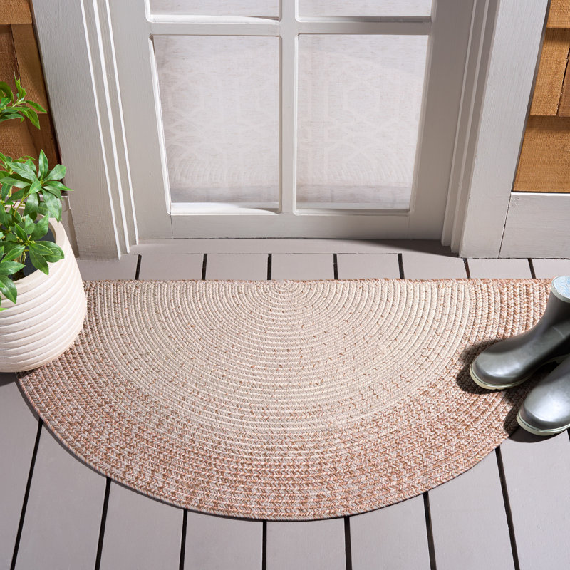 Braided 283 Hand Woven Performance Machine Washable No Pattern Rug, Runner 2' x 4'