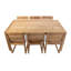 Venice 7 - Piece Solid Wood Dining Set-669753393