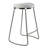 Ayaz Upholstered Counter Stool with Metal Frame