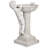 Emiliano Resin Single Tier Birdbath