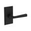 Kinsella Full Dummy Lever with Chamfered 5in Rose in Matte Black-2121835621