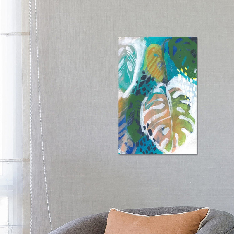 Hazy Jungle I 1 Piece Wrapped Canvas Wall Art, 66.04 cm H x 45.72 cm W x 3.175 cm D