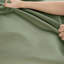 Causeuse-coussin standard en cuir véritable vert-1167031084