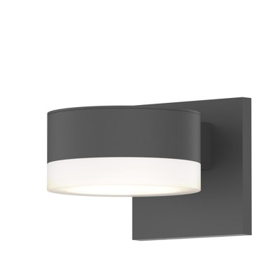 Applique murale d'extérieur à DEL intégrée à 4 ampoules H 4,63 po Reals