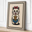 Welcoming Fortune Cat Japandi 1 Piece Wrapped Canvas Wall Art-1063834988-1063834962