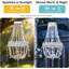 Lustre suspendu en cristal 32 po-123506405