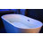 59" x 30" Freestanding Acrylic Soaking Tub - Glossy White, Glossy Black, or Black Exterior/White Interior, 5 Trim Finish Options-105324185-50259122