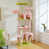 Rose/vert/beige