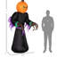 Citrouille fantôme gonflable 7 'Halloween