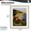 Pittoresque côte d'Amalfi, reproduction encadrée sous verre, design par Lil 'Rue-784418564-784418566