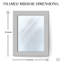 Miroir d'appoint Cima Crackle-2012318444