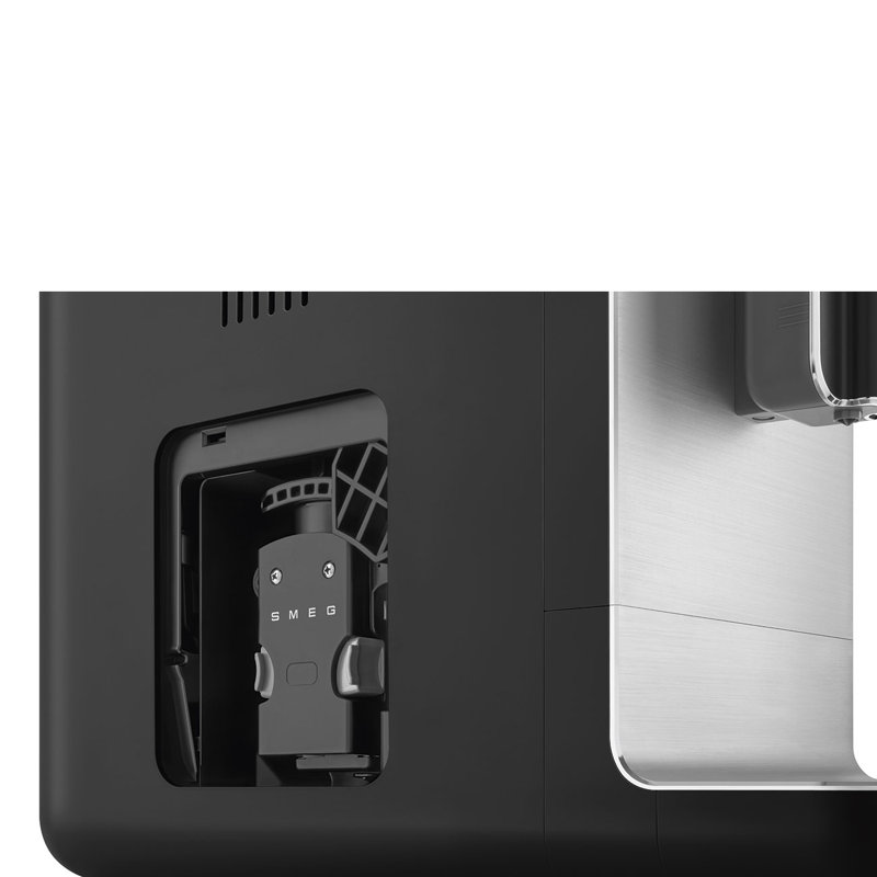 SMEG Contemporary Fully-Automatic Espresso Machine, Matte Black