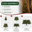 Arbre de Noël artificiel 7,5 pi pré-éclairé-1144000365
