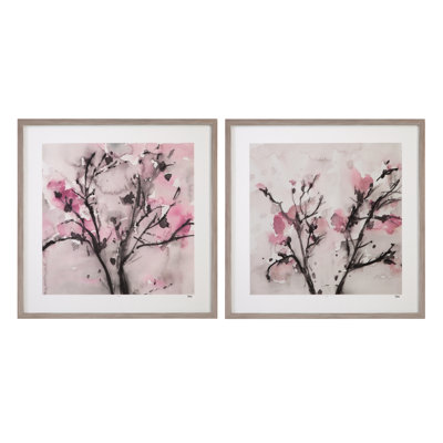 The Blossoms Framed Print Set of 2