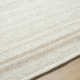 Lavande Geometric Wool Area Rug in Ivory/Tan