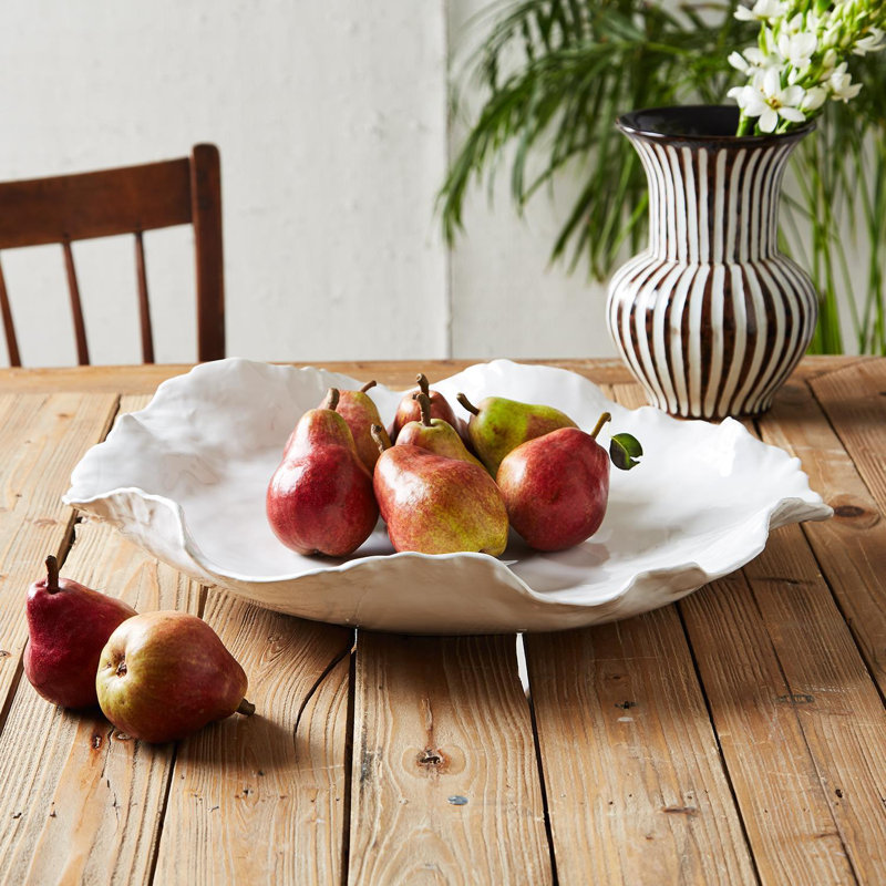 Rosecliff Heights Maglio Ceramic Fruit Bowl