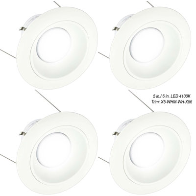 6.5'' Dimmable Air-Tight Standard Recessed Lighting Kit