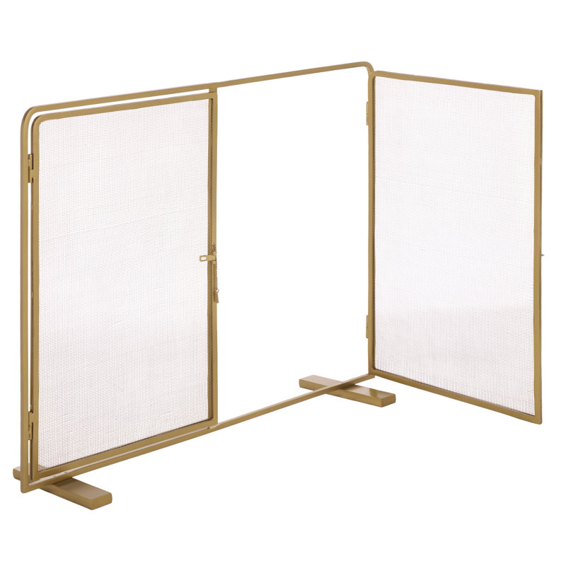 Pare-étincelles en métal Trista, Brass