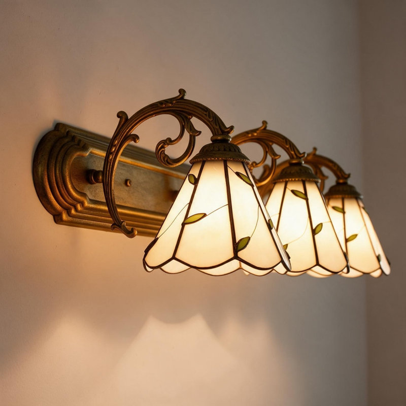 Stained Glass Vanity Light