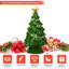 Arbre de noël en céramique pré-éclairée