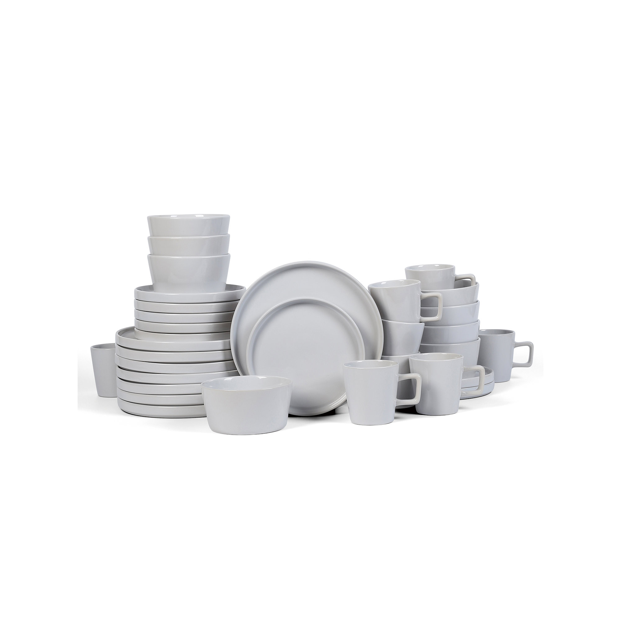 Celina Dinnerware Set, White, 32