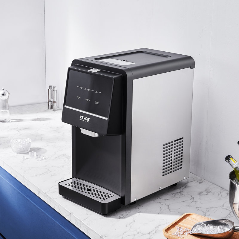 VEVOR 62 Lb. Daily Production Nugget Clear Ice Portable Ice Maker